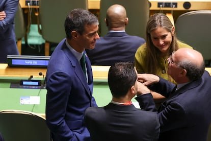 Sánchez y Delcy Rodríguez acuerdan diálogo sobre Venezuela en la ONU