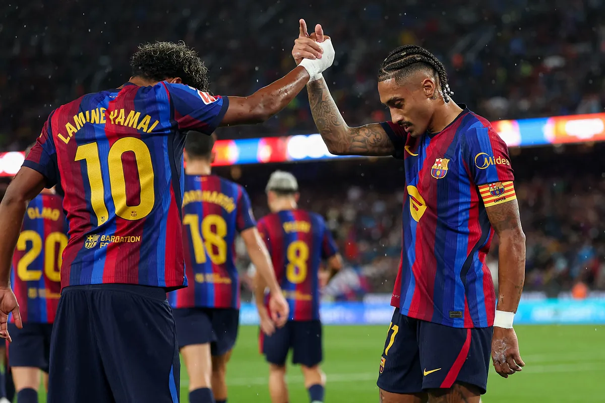 Barcelona logra su mejor inicio goleador en LaLiga desde 1941