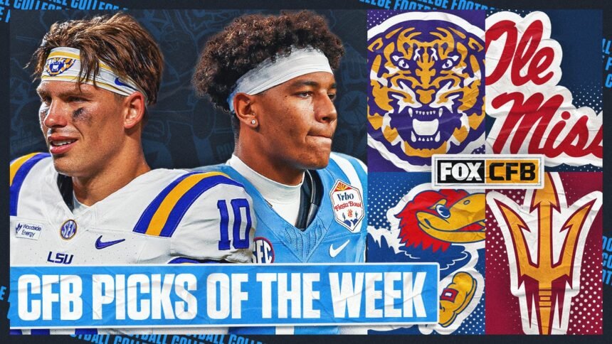 Pronósticos y partidos clave de la Semana 3 en college football 2026