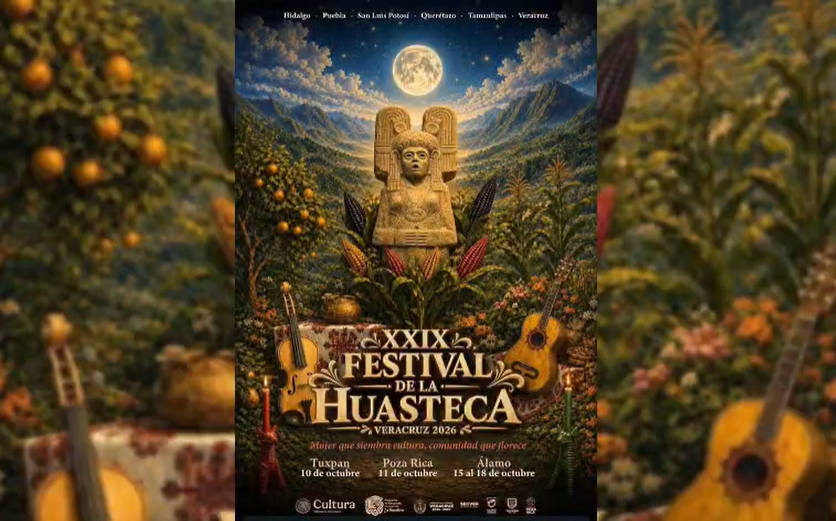 Festival de la Huasteca en Álamo impulsa cultura veracruzana