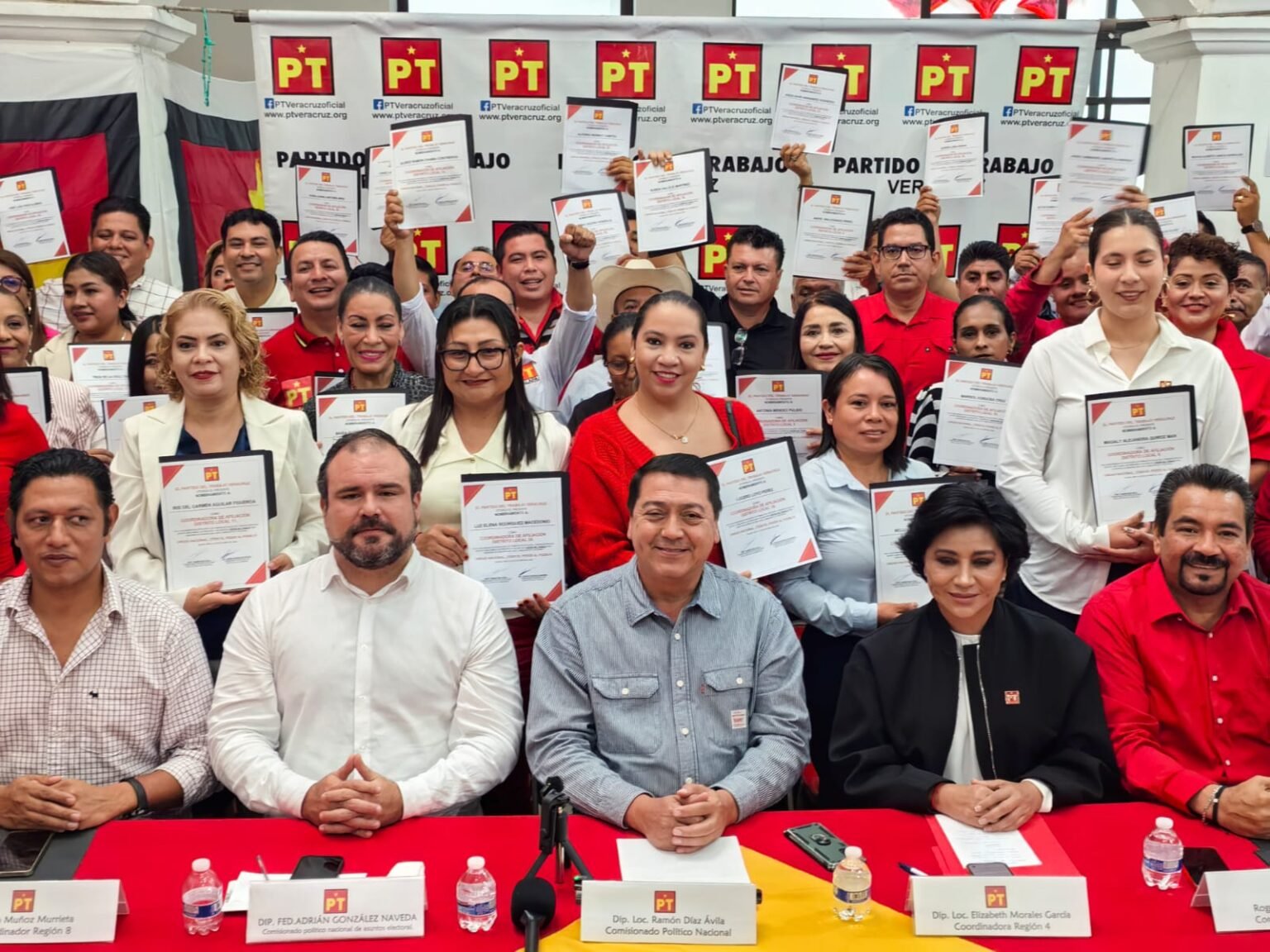 PT Veracruz nombra coordinadores locales para fortalecer afiliación